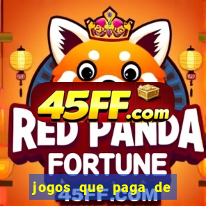 jogos que paga de verdade via pix